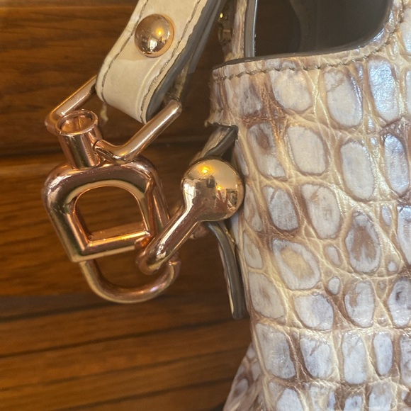 KOOBA faux, leather crocodile print bag - Picture 3 of 8